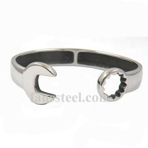 FSB00W58 wrench spanner biker bangle - Click Image to Close